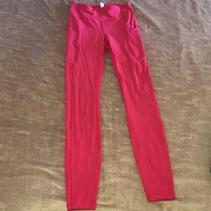 Pink lulu lemon leggings